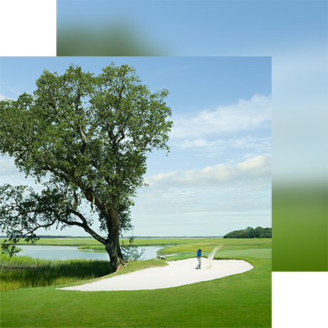 golf course bunker